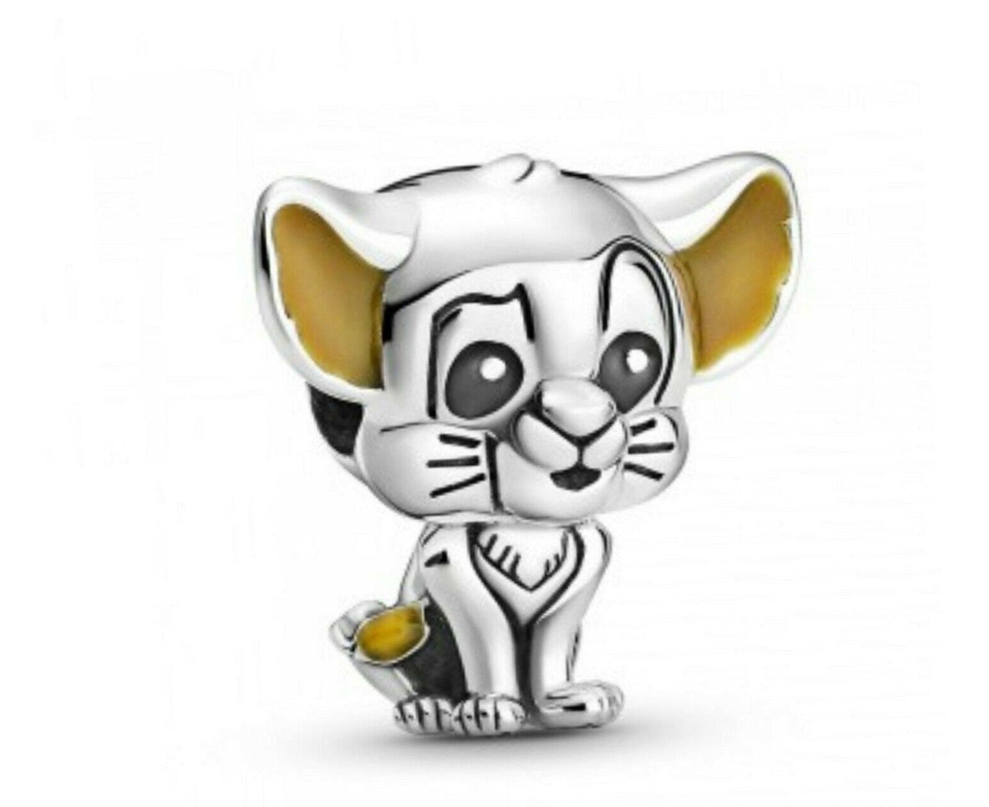 Disney Simba Charm S925 Compatible Sterling Silver Charm