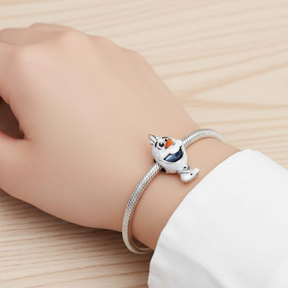 Disney Frozen Olaf Charm S925 Sterling Silver