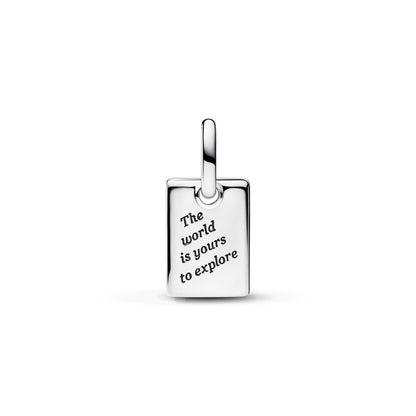 Travel Dangle Charm S925 Sterling Silver