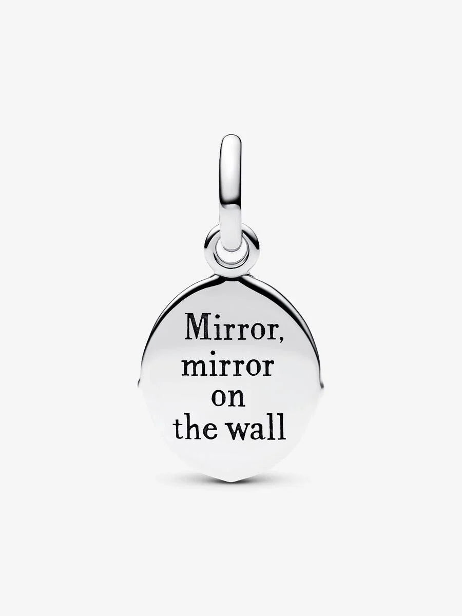 Disney Snow White Magic Mirror Dangle Charm Hallmarked S925 Sterling Silver
